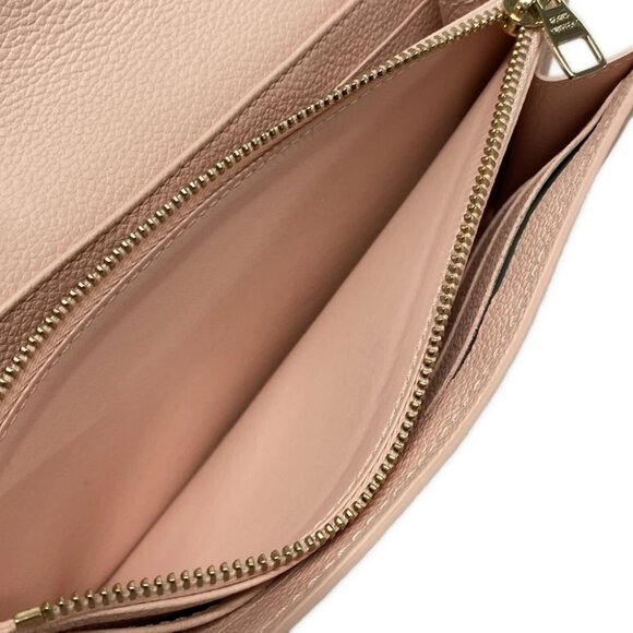 Auth LOUIS VUITTON Portefeuille Sara M83443 Pink Opal Monogram Empreinte - - Picture 5 of 12